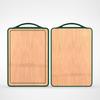 Household Double-Sided Solid Wood & Bamboo Cutting Board
