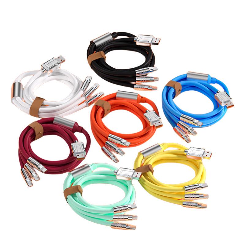 120W Super Fast Charging 3-in-1 Cable for TYPE-C Devices
