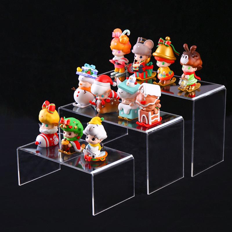 Acrylic Multi-layer Shoe & Pop Mart Figure Display Shelf