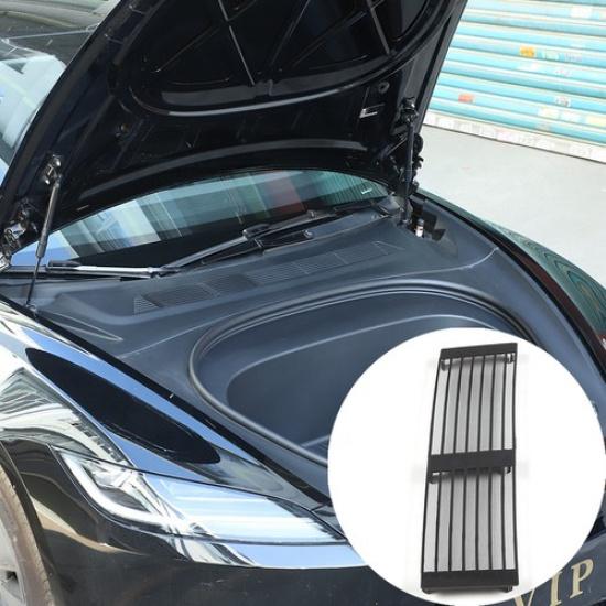 ABS Engine Hood Ect Net Cover Decor Trim For Tesla Model 3 23+