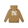 MLB Sweatshirts Unisex Brown Hooded Moderate Cardigan 31TRB7061-50B