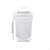25 Liter Container for Food And Paint, Ideal Various Household Tasks