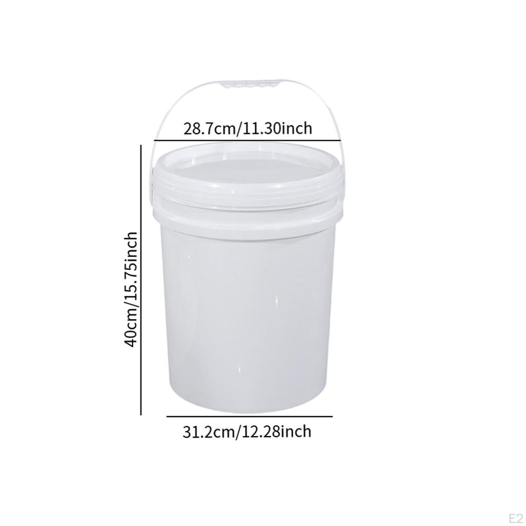 25 Liter Container for Food And Paint, Ideal Various Household Tasks