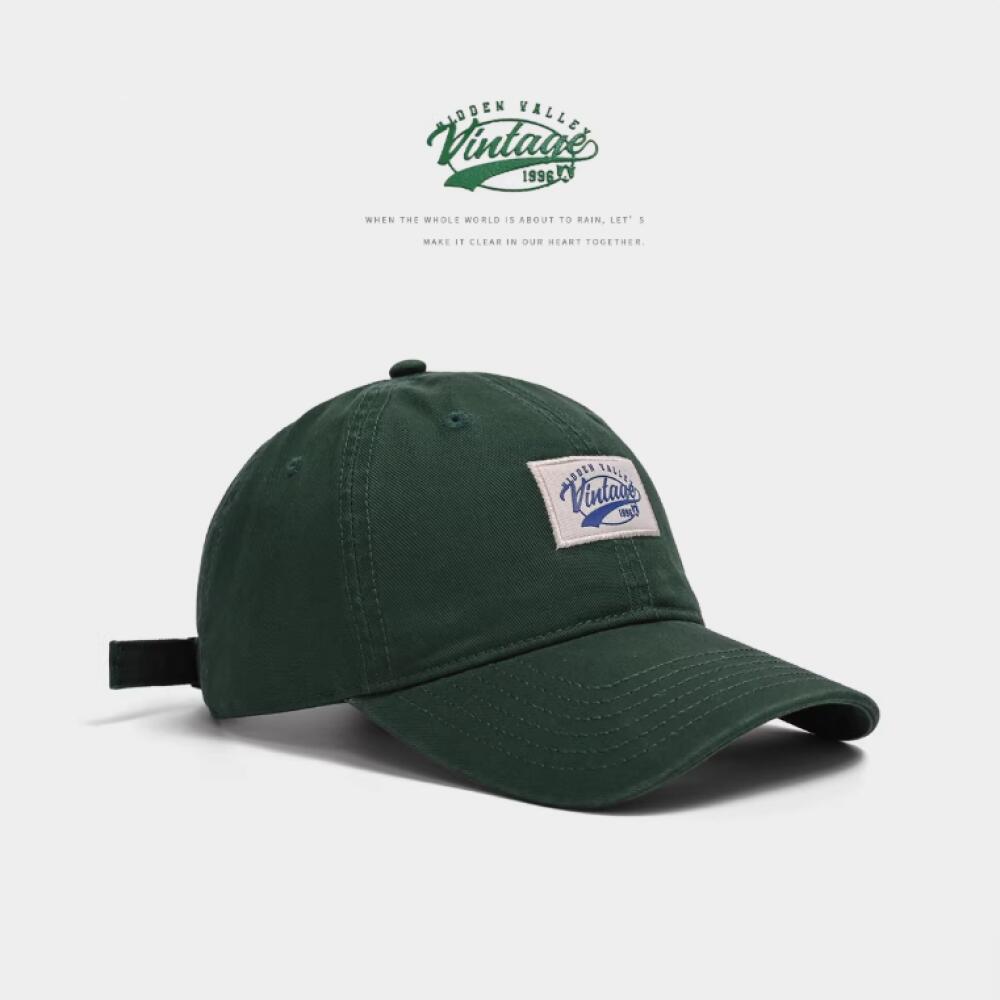Letter Embroidered Soft Top Baseball Cap, Streetwear Plain Casual Hat For Men Women Spring Summer Korean Fashion Headwear