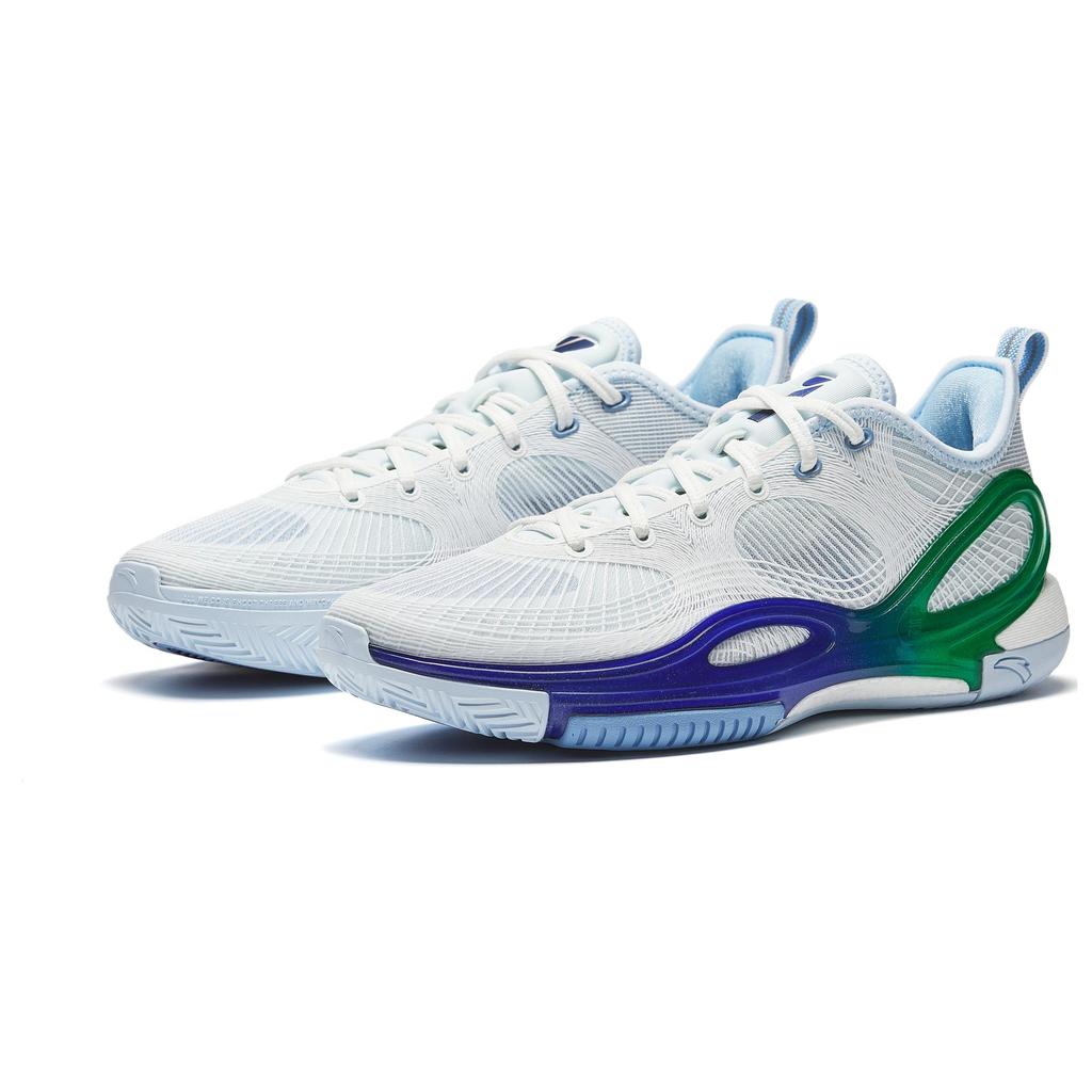 Anta Splash 7 Dallas Men Sneakers White Blue Green 112521131-5