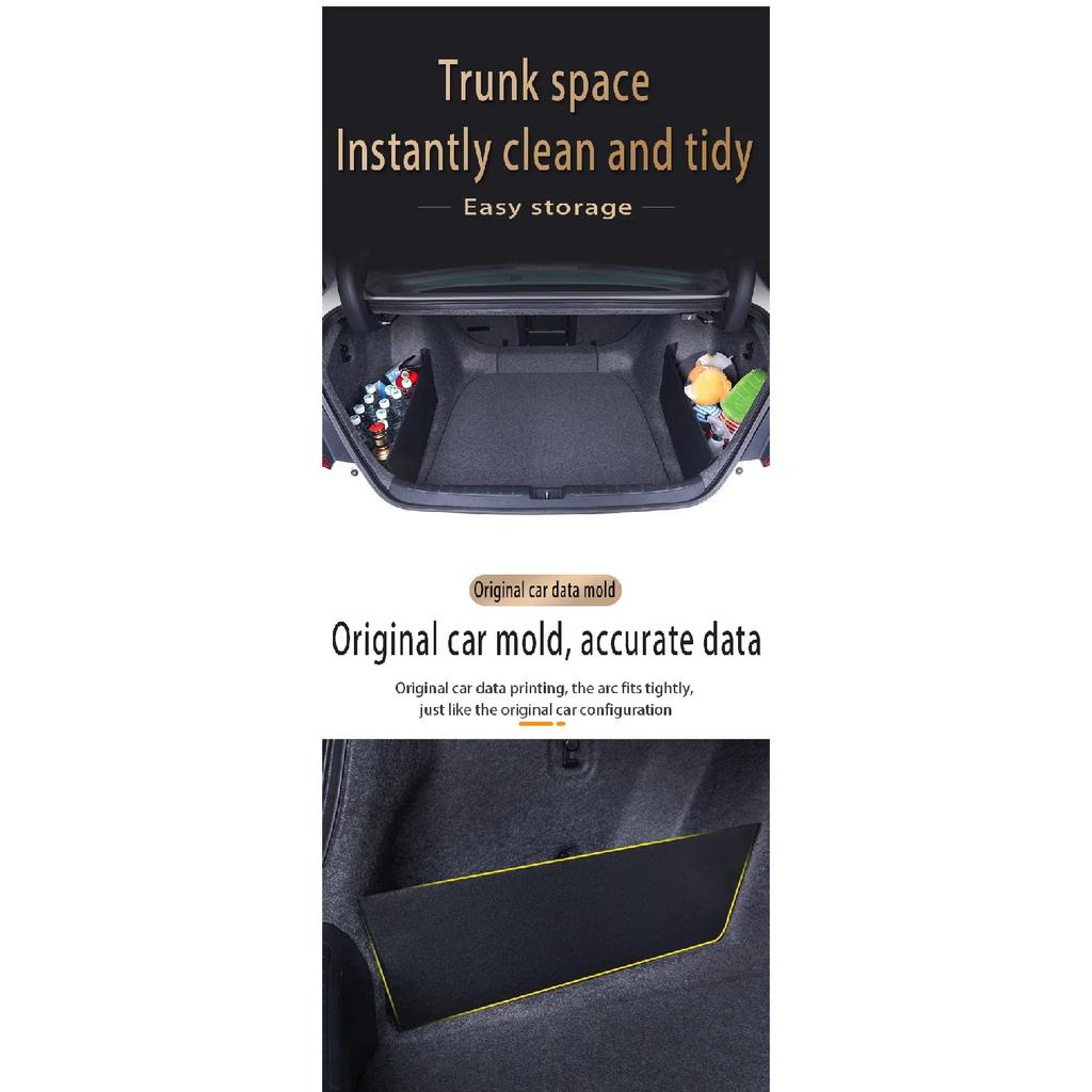 For Mazda 3 Axela BP 2019~2025 2024 2021 2022 Car Trunk Storage Partition Multifunction Storage Box Auto Interior Accessories