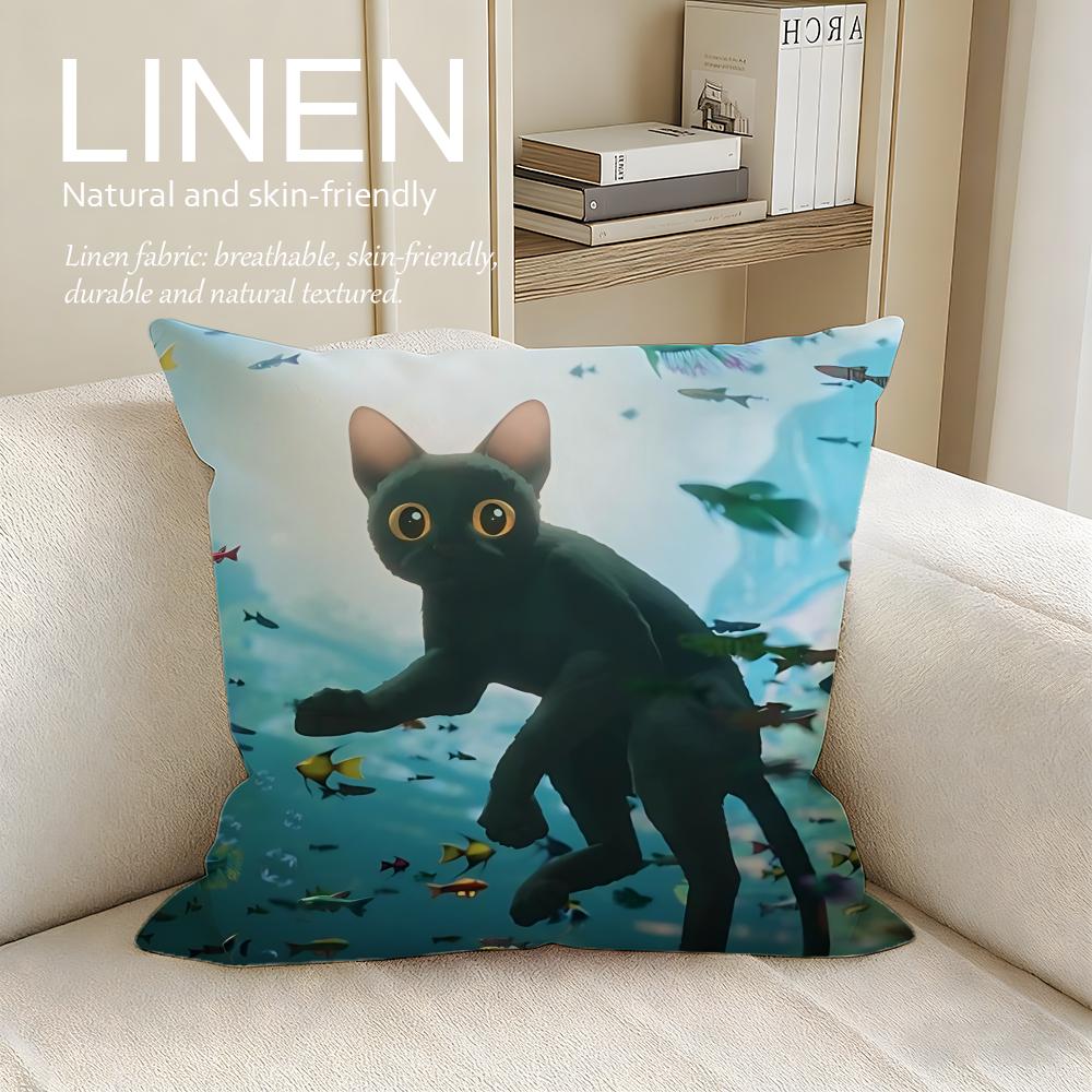Concept Flow Cushion Cover Pillowcase Set Pcs x x Breathable Washable Sofa Cushion Cover
