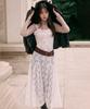 Lora Lora Lace Layered Onepiece White