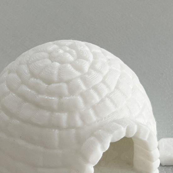 Yousheng Miniature Igloo Figurine Mini Lifelike Ice House Model Fish Tank Hideout Breeding Cave Arctic Igloo Micro Landscape Statue for Aquarium Decor