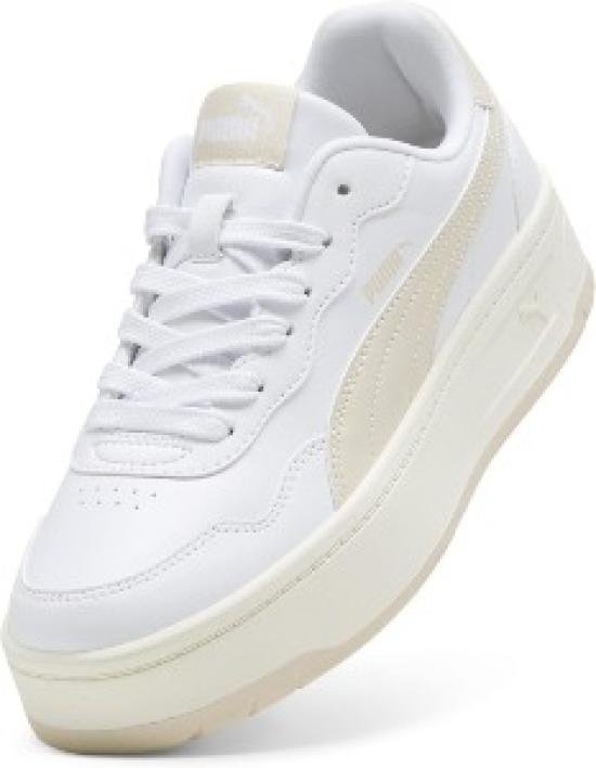 PUMA Court Rally Skye 400368 Women’s Sneakers (Puma White / Alpine Snow / Warm White, 23.5 cm)