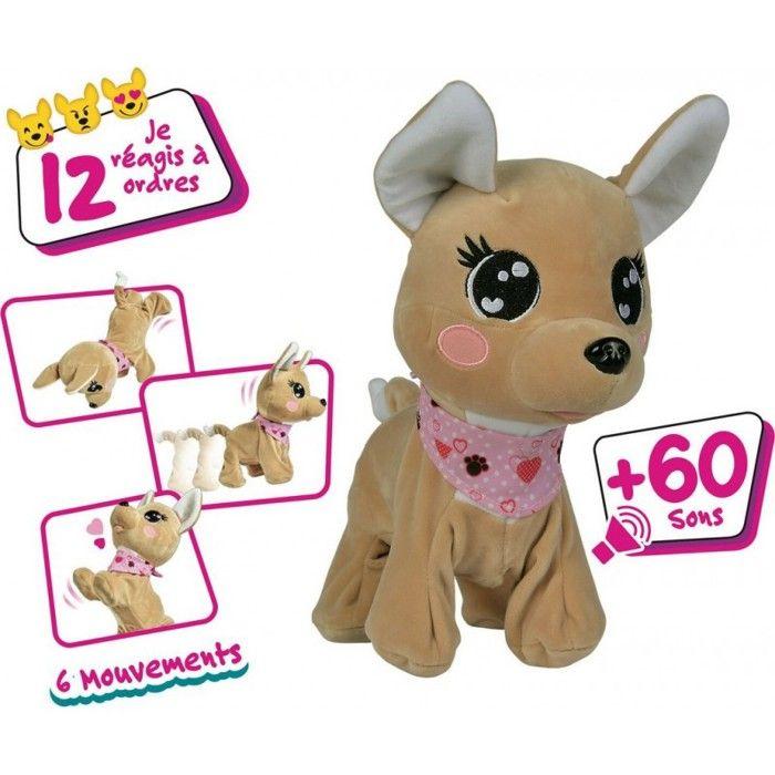 Interactive Plush - Chi Chi Love Baby Boo - 30 Cm - Interactive Toy - Brown and Pink - Mixed - 3 Years+