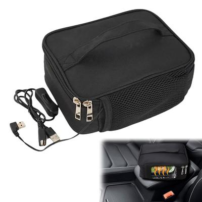 Electric Lunch Box 2.7L Heater Container Thermal Heated Lunch Box with Handle Portable Food Heater for Car Travel Picnic