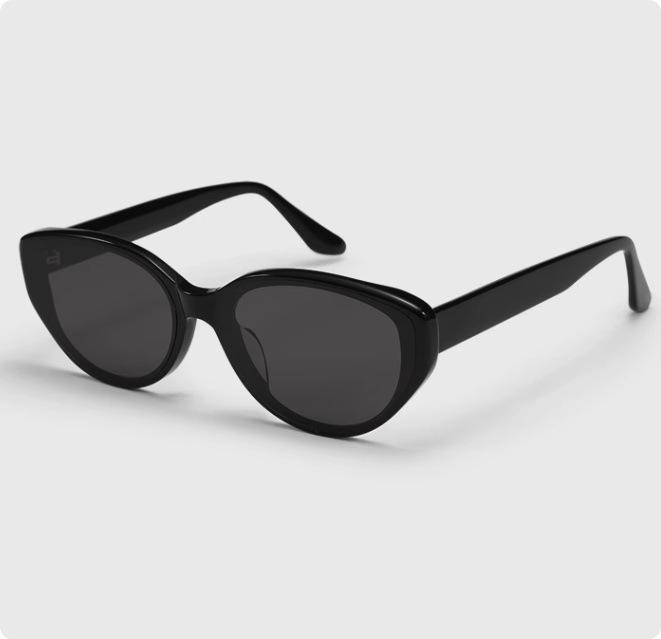 Women Stylish Cat Eye Sunglasses Black Fashion Shades For Street Photography Party Outfit Accessory