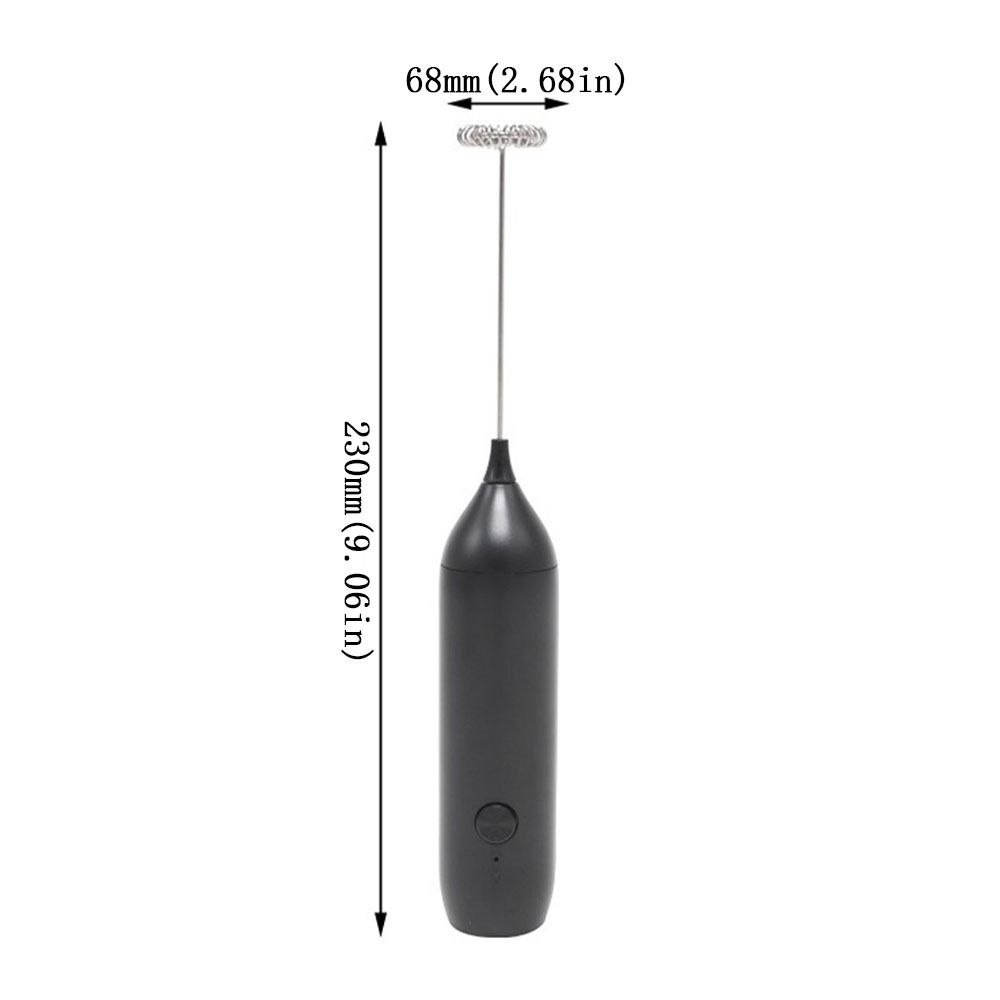 304 Stainless Steel Coffee Frother Powerful Electric Whisk Electric Milk Frother  Baking Tool