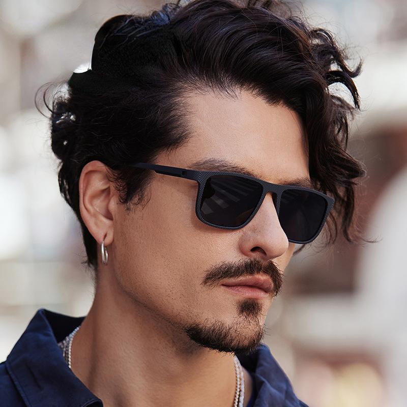 

Мужские солнцезащитные очки Защита от солнца Защита от ультрафиолета Модные индивидуальные ретро квадратные поляризованные солнцезащитные очки Велоспорт Вождение Пригородные очки для рыбалки