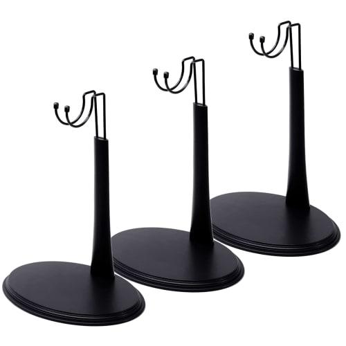 VIEAURA Display Stand 1/6 Scale [No Nameplate] Doll Stand Figure Stand Hot Toys (Set of 3)