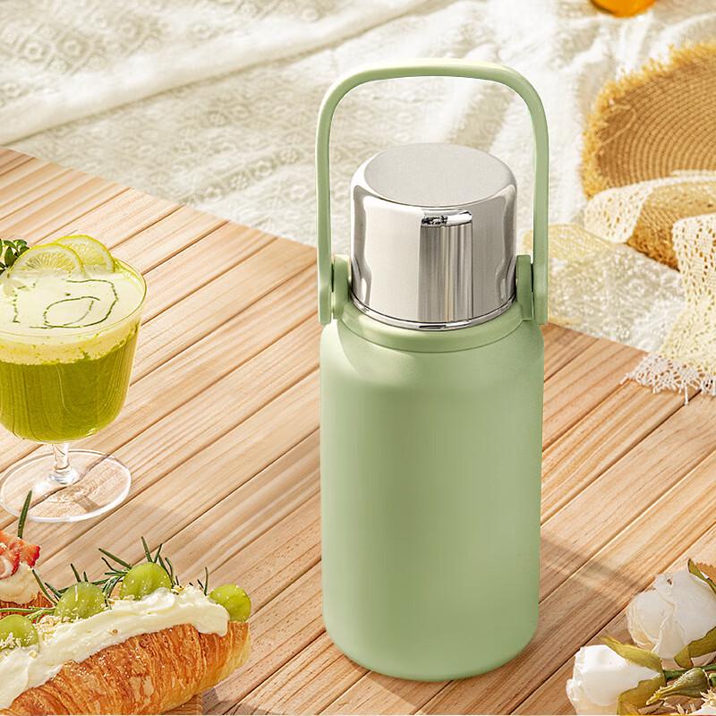 TLAKEHO Tea Infuser Insulated Water Bottle