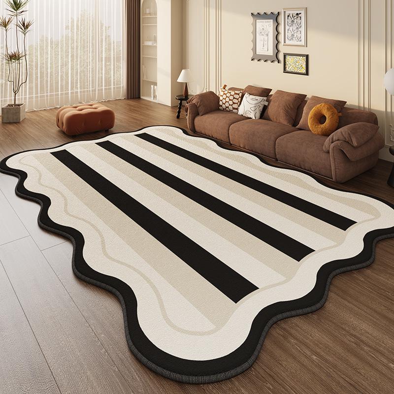 French Living Room Carpet Soft Thick Bedroom Anti Slip Bedside Carpet Comfortable Home Floor Mat