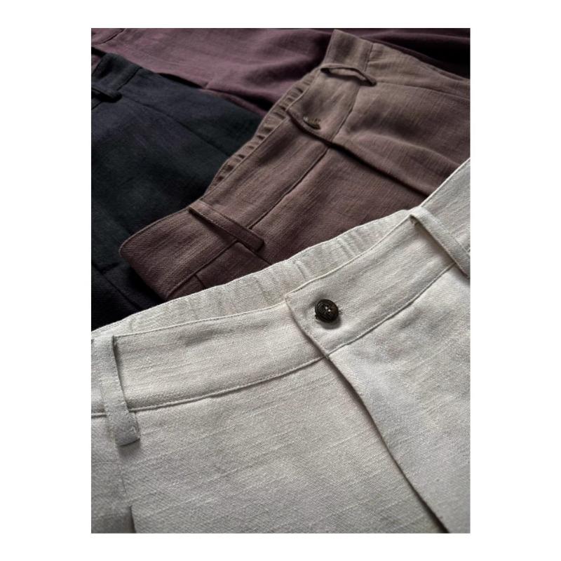 Old Money Style High Waist Loose Wide Leg Straight Casual Suit Trousers For Men And Women