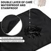 Elastic Rice Pocket Bib Washable Dining Bibs Soft Saliva Towel  Elderly Care