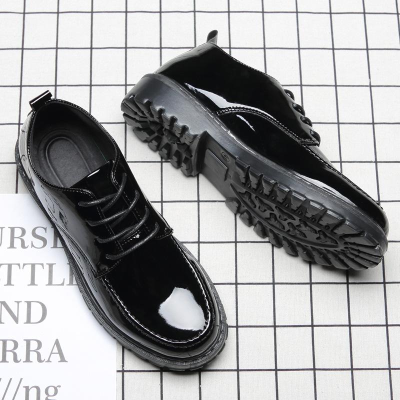 Модные новые мужские кожаные туфли кожаные мягкие нескользящие туфли для вождения — фото 7