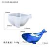 3d Whale Flower Pot Silicone Mold Diy Candle Cup Craft Storage Can Resin Cement Home Decoration Drop Glue Mold Christmas