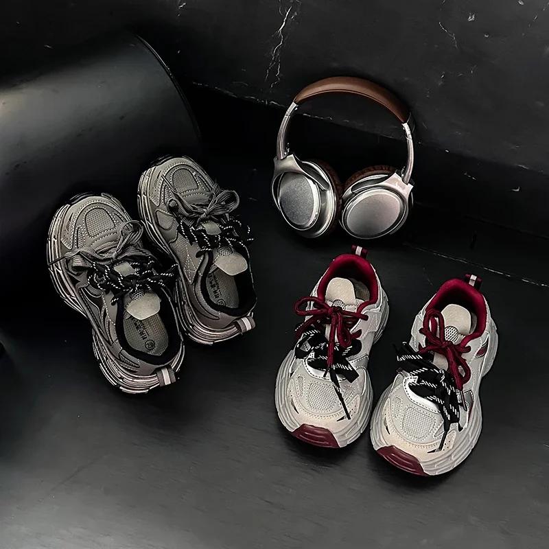 2024 Children Casual Sneaker for Girls Boys Autumn New Fashionable Korean Style Soft Bottom Anti-slippery Versatile Sports Shoes