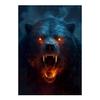 Dark Fantasy Magic Wild Animal Prints Poster Canvas Painting Hd Modern Wall Art Pictures For Living Room Bedroom Home Decoration