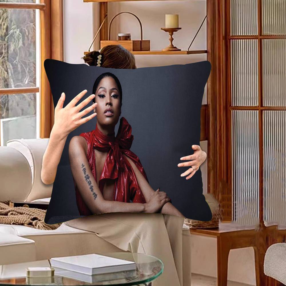 Nicki Minaj Rap Sexy Pillow Gifts Home Office Furnishings Bedroom Sofa Car Cushion Cover Case 45x45cm