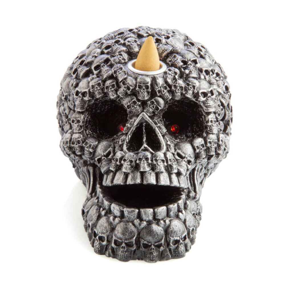 LED Backflow Incense Burner (Skull)