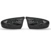 Excellent Facelifted Side Wing Modified for BMW X5 E70 X6 E71 2008-2013 Mirror Cover Caps Bright Black Carbon Fiber Pattern