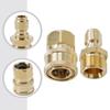 3 Pcs Replacement Quick Disconnect Adaptor Accessories Quick Connect Nozzles  Pressure Washer