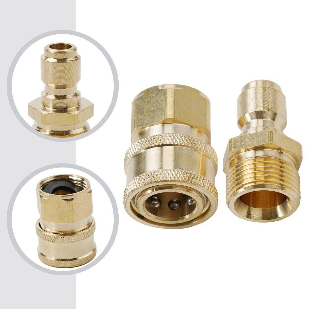 3 Pcs Replacement Quick Disconnect Adaptor Accessories Quick Connect Nozzles  Pressure Washer