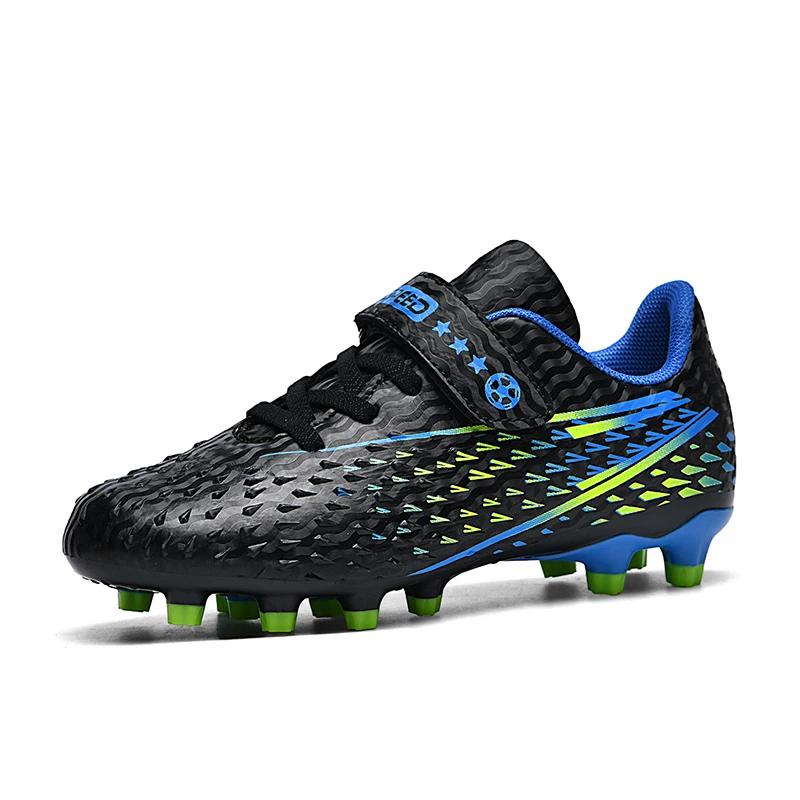 Breathable and Comfortable Sports Shoe Spring Children's Football Shoes Lightweight Soccer Shoes Gym Outdoor Training Sports Men