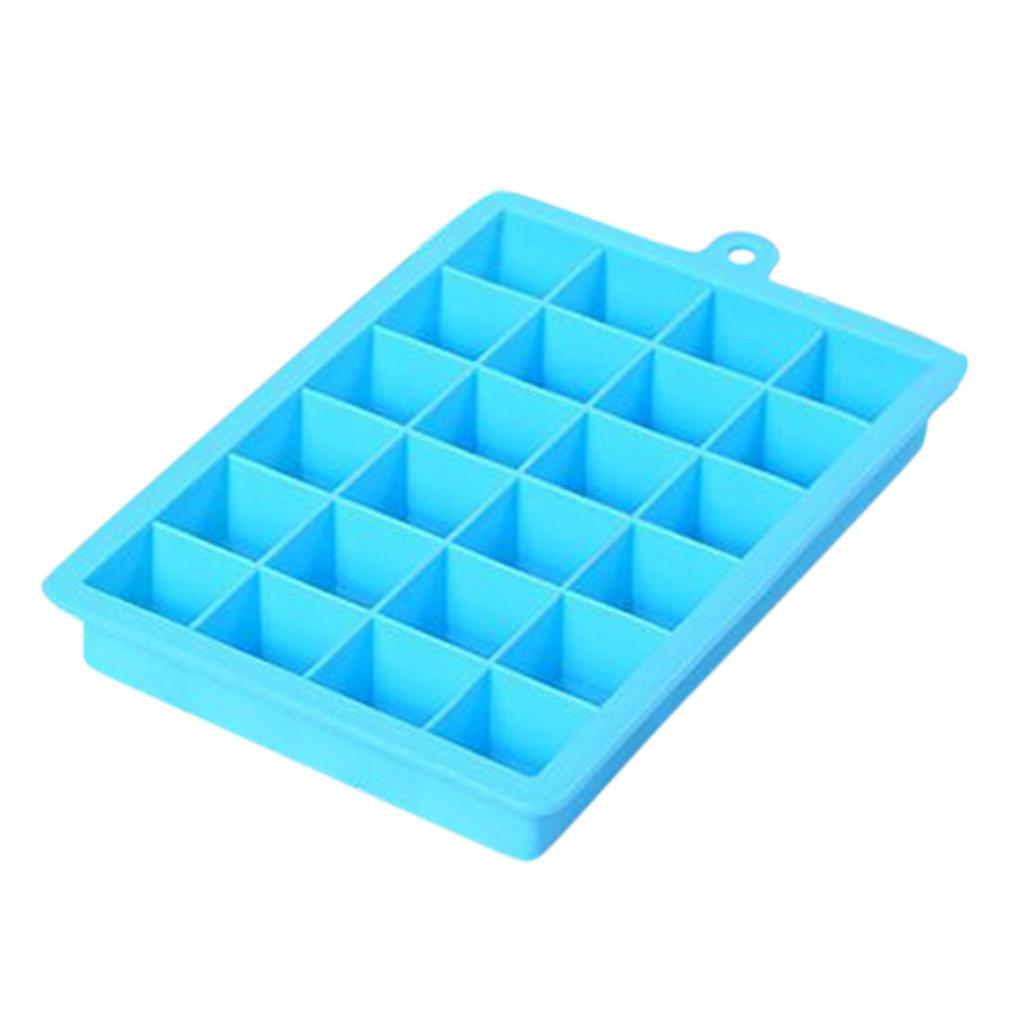 Silicone Ice Making  24 Square Ice Tray Home Ice Making With Lid