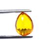 6.15 Carat Wonderful Quality Certified Pear Shape Sri Lanka Orange Sapphire Gemstone SN15