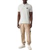Stone Island Logo Short Sleeve Button Solid Polo Shirt Men polo shirts L1S152200008S0017-V0041