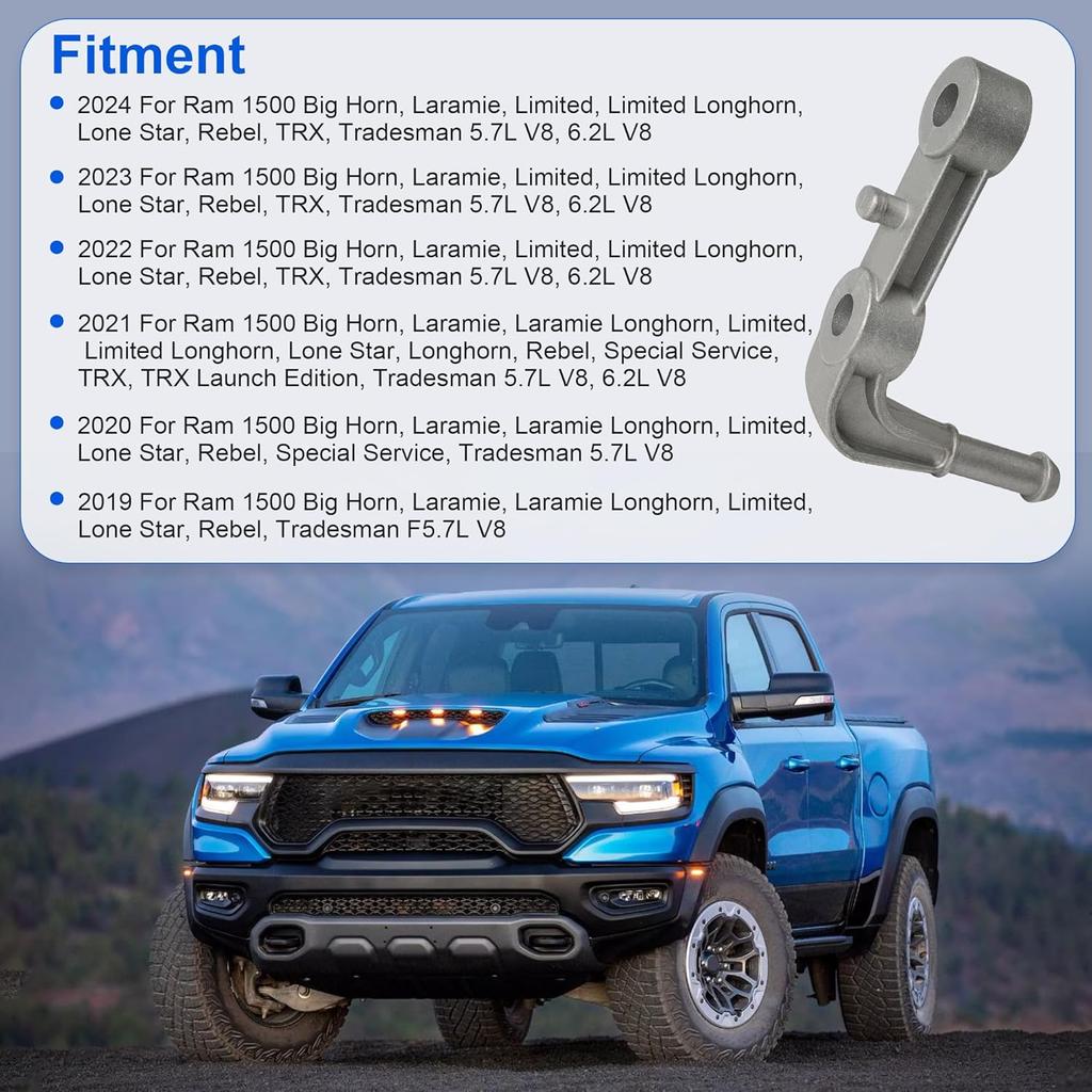 Rear Left Exhaust Bracket Muffler Support Assembly Driver Side 68275662AB For Ram 1500 5.7L 6.2L 2019-2024