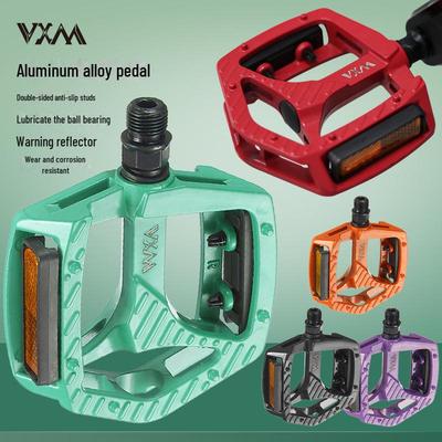Universal Aluminum Alloy Bike Pedal with Ball Bearings for Mountain & Road Bicycles