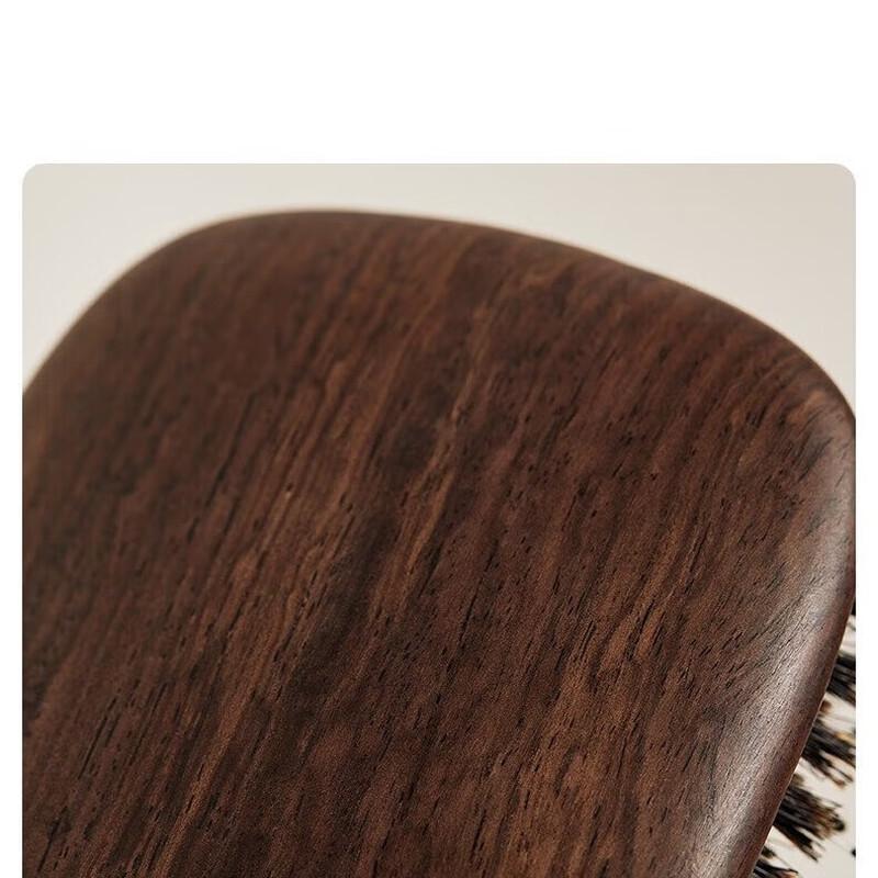 Square Ebony Wood Anti-static Massage Air Cushion Comb