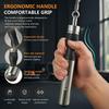 Professional Speed Jump Rope With Quick-Release Buckle Replaceable 3mm/5mm Steel Cable Silicone-Aluminum Handle Fitness