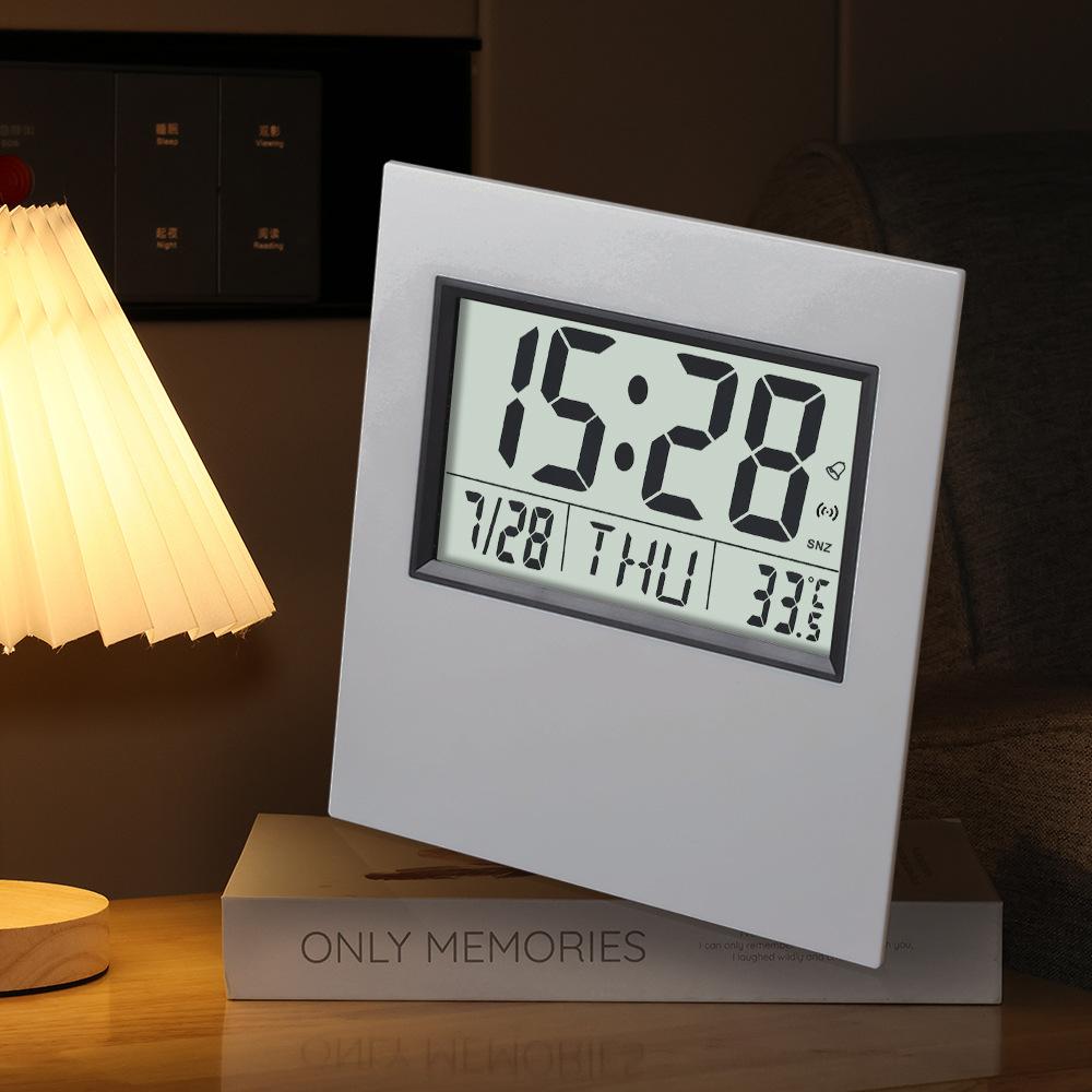 Large-screen Calendar Desk Clock Electronic Perpetual Calendar Digital Clock Living Room Vertical Clock Creative Alarm Clock
