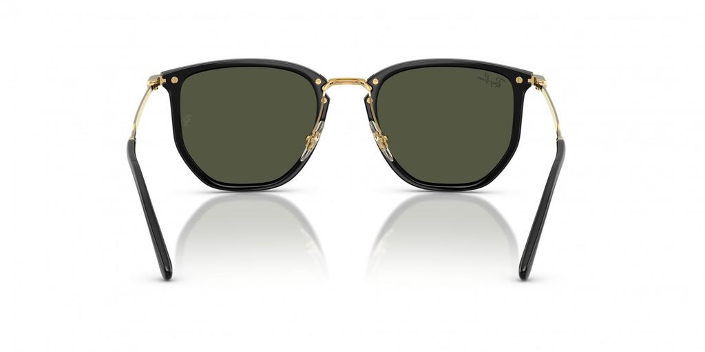 Sunglasses 0RB4451 BLACK GREEN 63063153 Polarized [Ray-Ban] (Black/Green)