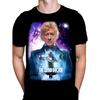 The Third Doctor Dr. Who T-Shirt S-5XL (Jon Pertwee) - 70s Retro Sci-Fi TV Show Collectible Tee, Iconic Character Print, Casual Round Neck for
