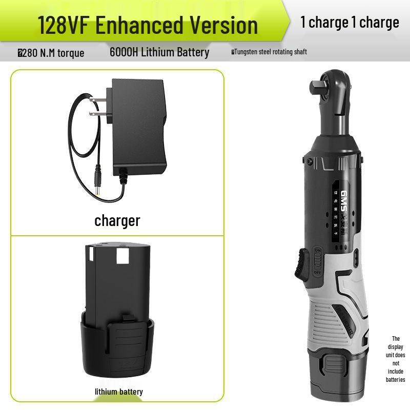 Rechargeable High-Torque 90° Angle Lithium Ratchet Wrench Set