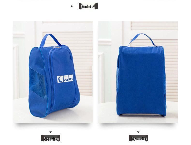 Large Capacity Waterproof Travel Shoe Bag - Dustproof and Portable Shoe Sleeve for Business Trips
