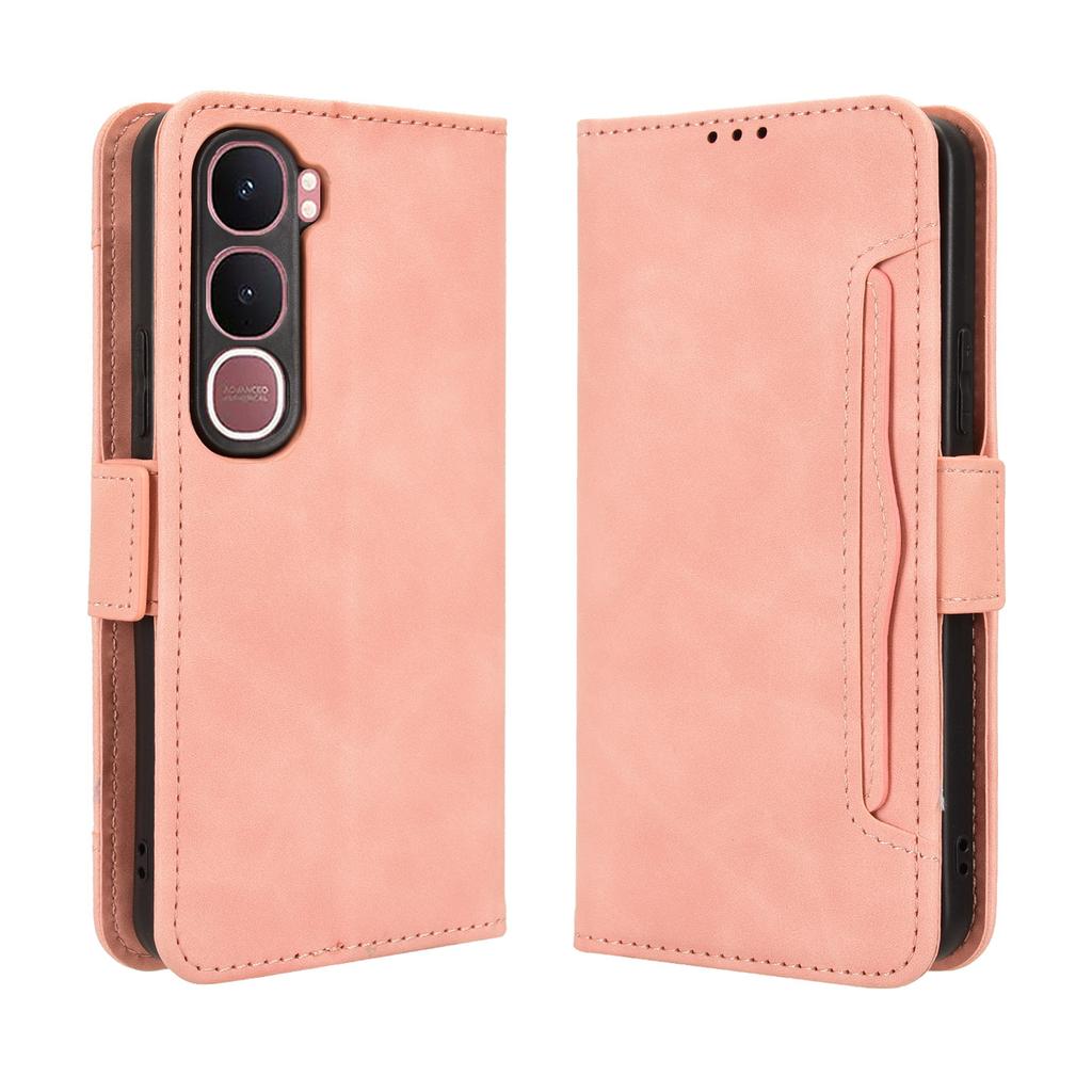 For vivo Y21d/vivo Y31 5G Leather Case Phone Wallet Cover with Multiple Card Slots