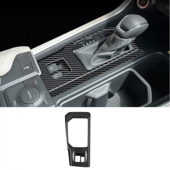 Carbon Fiber Interior Gear Shift Panel Trim For Grand Highlander 2024 2025