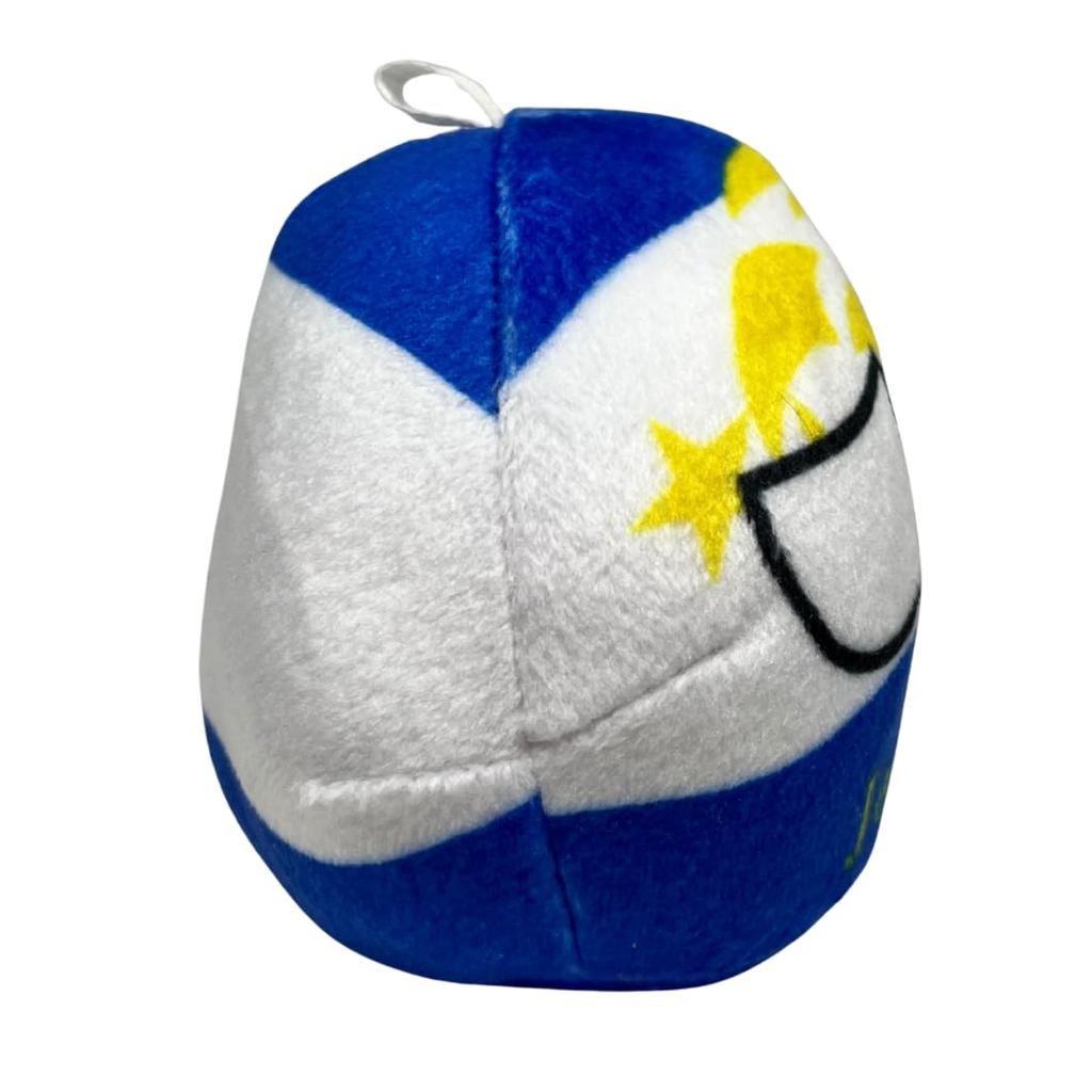 Mehagurumi Polandball Plush Toy from Johnston Atoll, US Territory