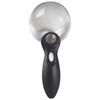 Nissiniryouki Magnifying Glass with Large LED 3x Perfect for Precision Tabletop 970012 Easy-to-Read Text, Lens, Light, Easy-Grip Shape, Stylish, Cute,